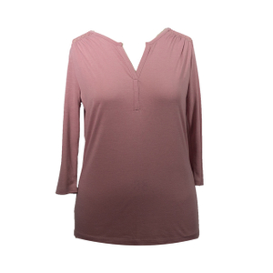 Women Casual and Comfortable 3/4 Sleeve Blouse Shirt Soft Viscose Shirt