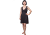 Soft Viscose Womens Summer Nightwear Sexy Ladies Sleeveless Nightgown